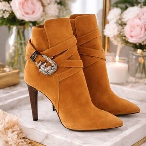 AUTHENTIC SAINT LAURENT YSL Mica Boots — Rare Designer Statement